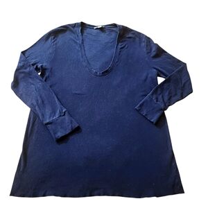 James Perse Standard VNeck Women's Top